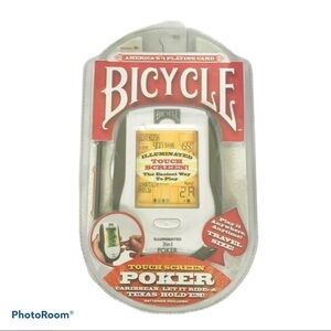 BICYCLE ILLUMINATED TOUCH SCREEN 3in1 POKER GAME